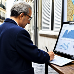 The Shift in Polling Methods**

"A scene depicting a modern data analyst working at a computer with complex charts visualizing polling data contrasted with an older scene of a pollster on a Parisian street with a clipboard, fully clothed, appropriate attire, safe for work, professional, showcasing the evolution of opinion surveying, perfect anatomy, correct proportions, natural pose, well-formed hands, proper finger count, natural body proportions, digital art, high quality."

**
