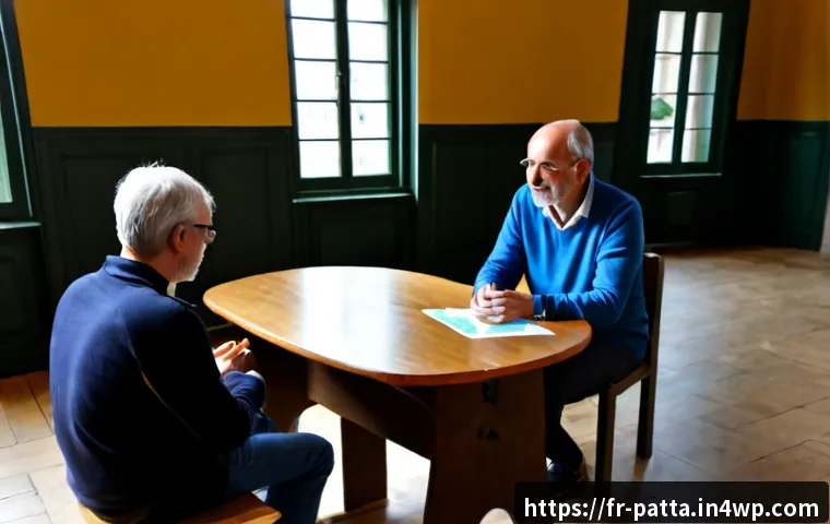 Home 15 기후 위기 대응을 위한 시민 의견 수렴 방법 - Photorealistic community climate consultation in a bright French town hall, diverse adult residents ...